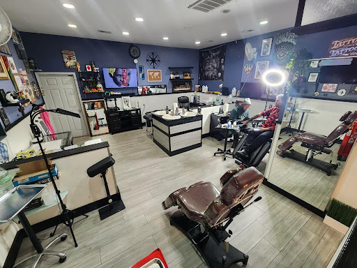 Explore deer head tattoo ideas, creative tattoo ideas in Chesapeake, available at Temple Tattoo and Body Piercing Studio