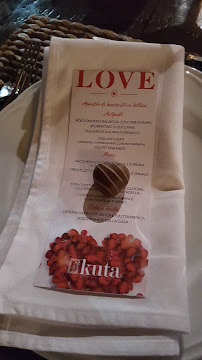 Carte du Kuta Restaurant Winehouse à Isola di Capo Rizzuto