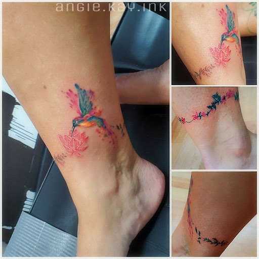 Explore adele tattoo ideas, creative tattoo ideas in Casper, available at Luna & Lotus Amethyst Ink Angie Kay