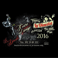 Pizzeria La Diavola Raiano à Raiano (la carte)