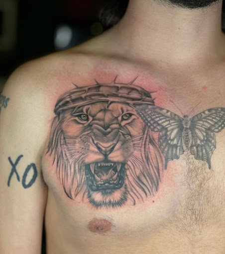 Explore simple bear tattoo ideas, creative tattoo ideas in Peoria, available at Modern Ink Tattoo