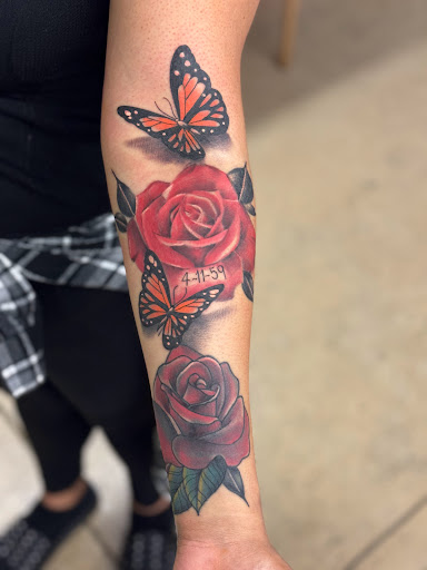 Explore tattoo ideas forearm male, creative tattoo ideas in Chatsworth, available at Old English Tattoo Studio