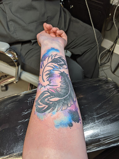 Explore dyslexia tattoo ideas, creative tattoo ideas in Odessa, available at Heart And Dagger Tattoo