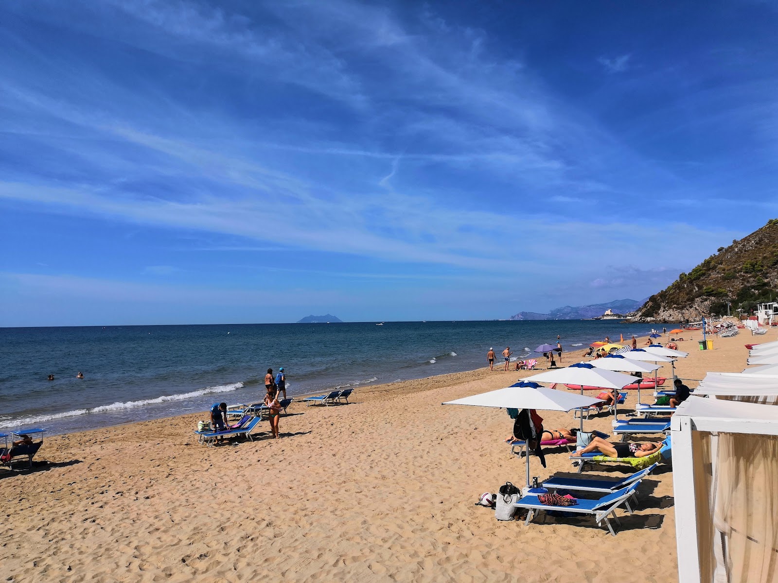 Φωτογραφία του Spiaggia via Flacca Sperlonga ubicado en área natural
