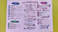 Crêperie La Cabaillotte à Mesnil-Saint-Père carte