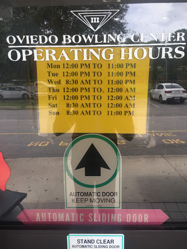 Bowling Alley «Oviedo Bowling Center», reviews and photos, 376 E Broadway St, Oviedo, FL 32765, USA