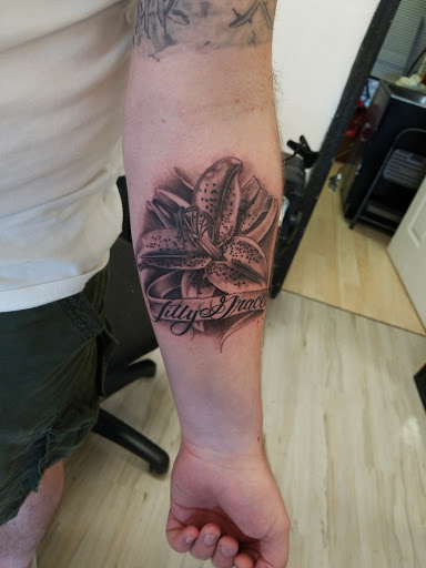 Explore kids name tattoo ideas, creative tattoo ideas in Kissimmee, available at Precision Ink Tattoo Company