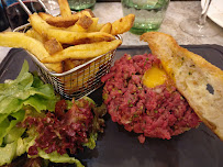 Steak tartare du Restaurant français Le Grand Café à Fontainebleau - n°3