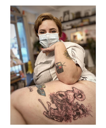 Explore third eye tattoo ideas, creative tattoo ideas in Moline, available at ARTIST AIMEE TATTOOS - AF Tattoo Studio