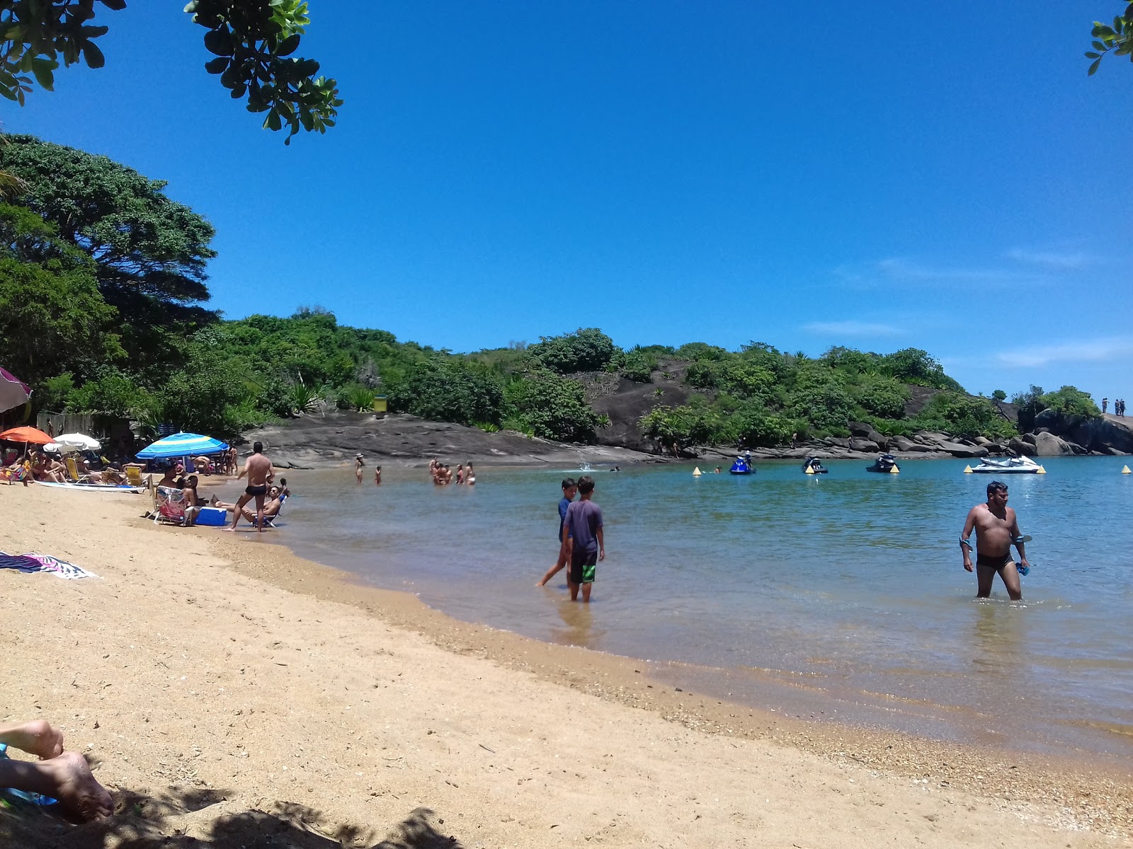 Photo of Aldeia Beach with turquoise pure water surface