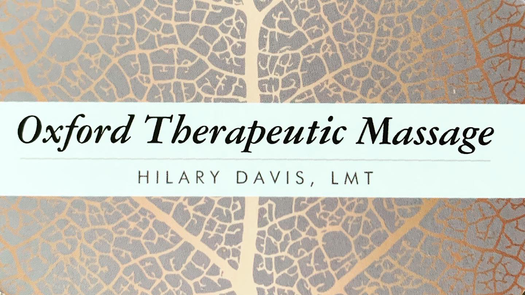 Oxford Therapeutic Massage 45056