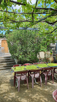 Atmosphère du Restaurant français Le Relais du Buis d'Aps à Alba-la-Romaine - n°10