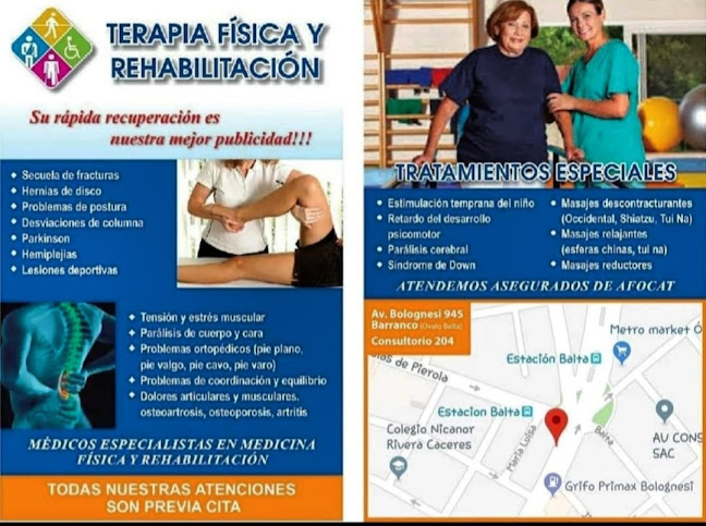 Terapia Fisica y Rehabilitacion En Barranco - Barranco