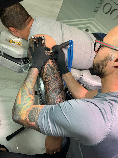 Explore thigh/butt tattoo ideas, creative tattoo ideas in Coral Springs, available at MB Tattoo Studio