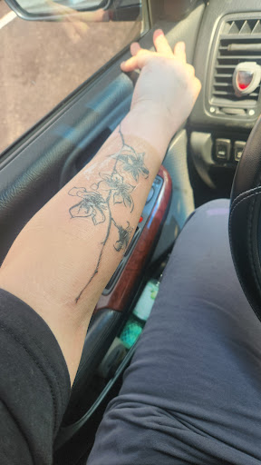 Explore small stitch tattoo ideas, creative tattoo ideas in Denver, available at Cleopatra INK Tattoo & Piercing Denver Studio