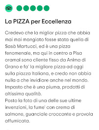 Anima di Grano Pizzeria Napoletana Pisa Italy à Pisa menu