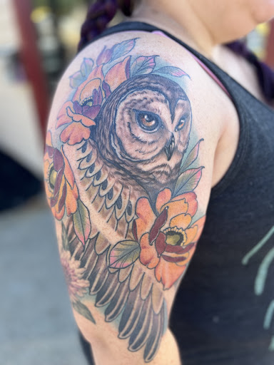 Explore dance tattoo ideas, creative tattoo ideas in Taunton, available at Pleasure In Pain Tattoo