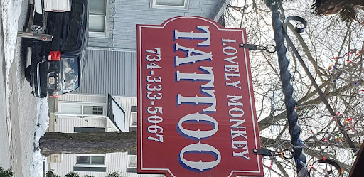 Tattoo Shop «Lovely Monkey Tattoo», reviews and photos, 9541 Main St, Whitmore Lake, MI 48189, USA