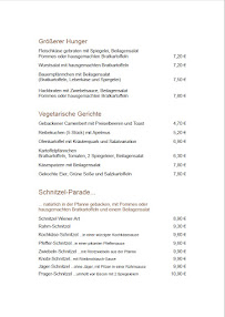 Menu / carte de Zum Rumpelstilzchen à Neuberg