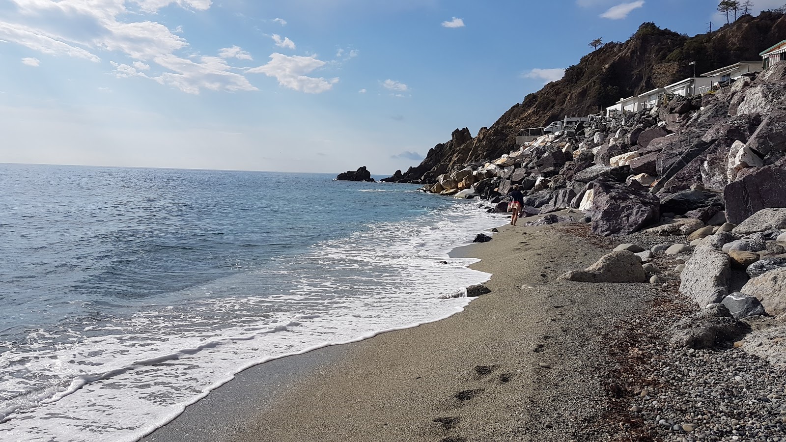 Photo de Camping Framura Beach situé dans une zone naturelle