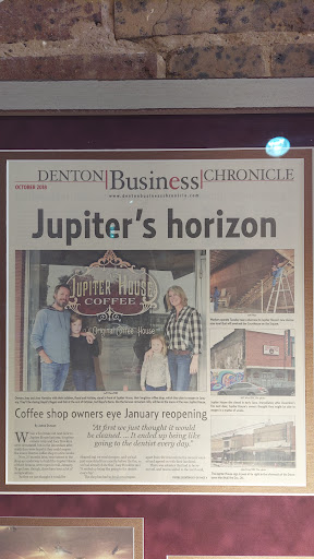 Coffee Shop «Jupiter House», reviews and photos, 106 N Locust St, Denton, TX 76201, USA