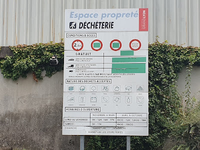 Déchèterie de Villeurbanne Brinon à Villeurbanne