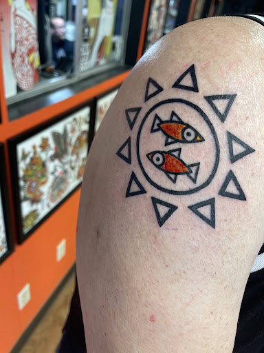 Explore 3 name tattoo ideas, creative tattoo ideas in Fort Worth, available at Randy Adams Tattoo Studio