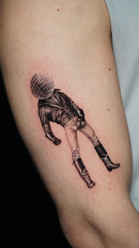 Explore truck driver tattoo ideas, creative tattoo ideas in New York, available at Red Baron Ink Tattoo and Piercing