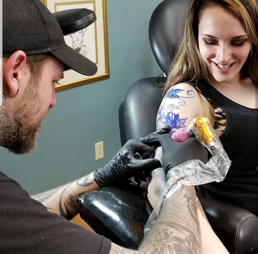 Explore teen wolf tattoo ideas, creative tattoo ideas in Rochester, available at Sacred Heart Studios