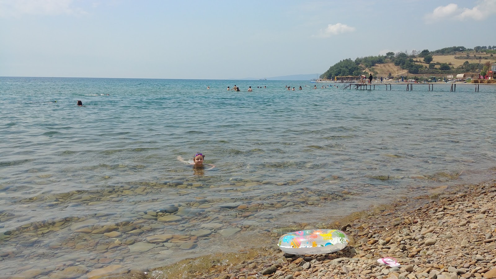 Sazlıdere Sahili'in fotoğrafı çok temiz temizlik seviyesi ile