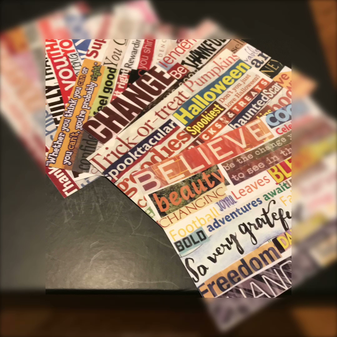 Power Word Postcards