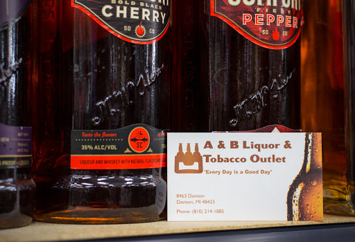 Liquor Store «A & B Liquor and Tobacco Outlet», reviews and photos, 8463 Davison Rd, Davison, MI 48423, USA