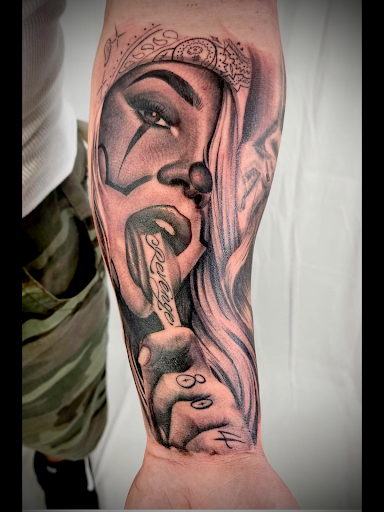 Explore frozen tattoo ideas, creative tattoo ideas in Henrico, available at Ink Therapy Tattoo Lounge