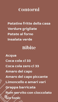 Menu du Cantina18cinquanta6 à Pontecagnano Faiano