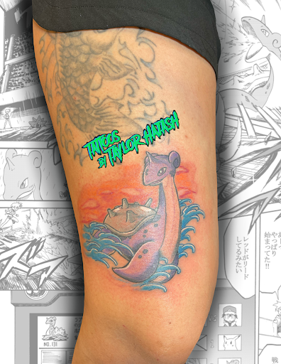 Explore cool stick and poke tattoo ideas, creative tattoo ideas in Palm Harbor, available at Angry Owl Tattoo and Piercing