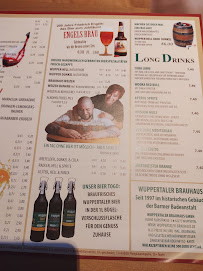 Wuppertaler Brauhaus à Wuppertal menu