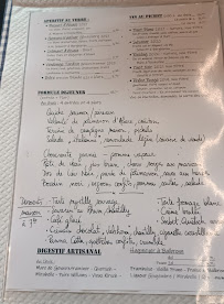 Menu / carte de Restaurant Au Pont Corbeau à Strasbourg