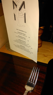 Restaurant Marty à Paris menu