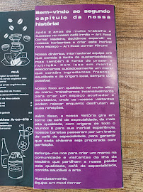 Art Food Corner Forum - Specialty Coffee & Brunch em Funchal menu n° 6