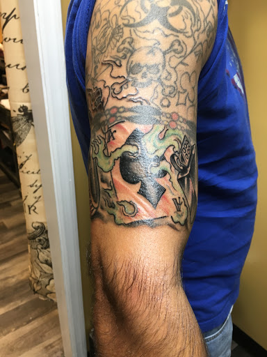 Explore punk tattoo ideas, creative tattoo ideas in Warner Robins, available at Untold Pain Tattoo Studio