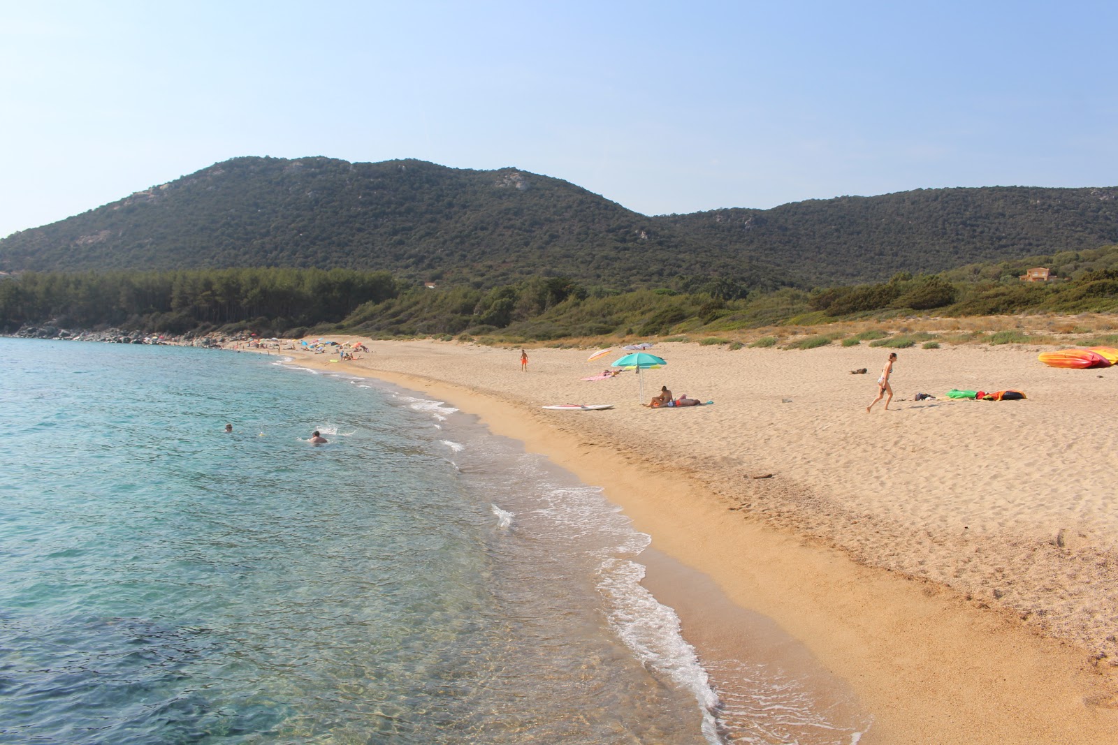 Photo de Scodi Neri beach situé dans une zone naturelle