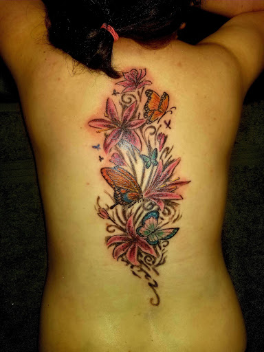 Explore mens calf tattoo ideas, creative tattoo ideas in Conway, available at Primal Urge Tattoos