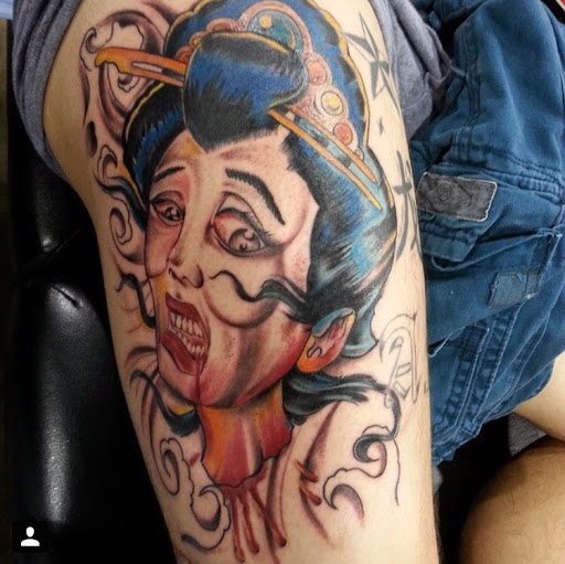 Explore car guy tattoo ideas, creative tattoo ideas in Garden Grove, available at Dr. Tattoo Studio