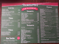 Menu du La Pizzeria à Vieux-Boucau-les-Bains