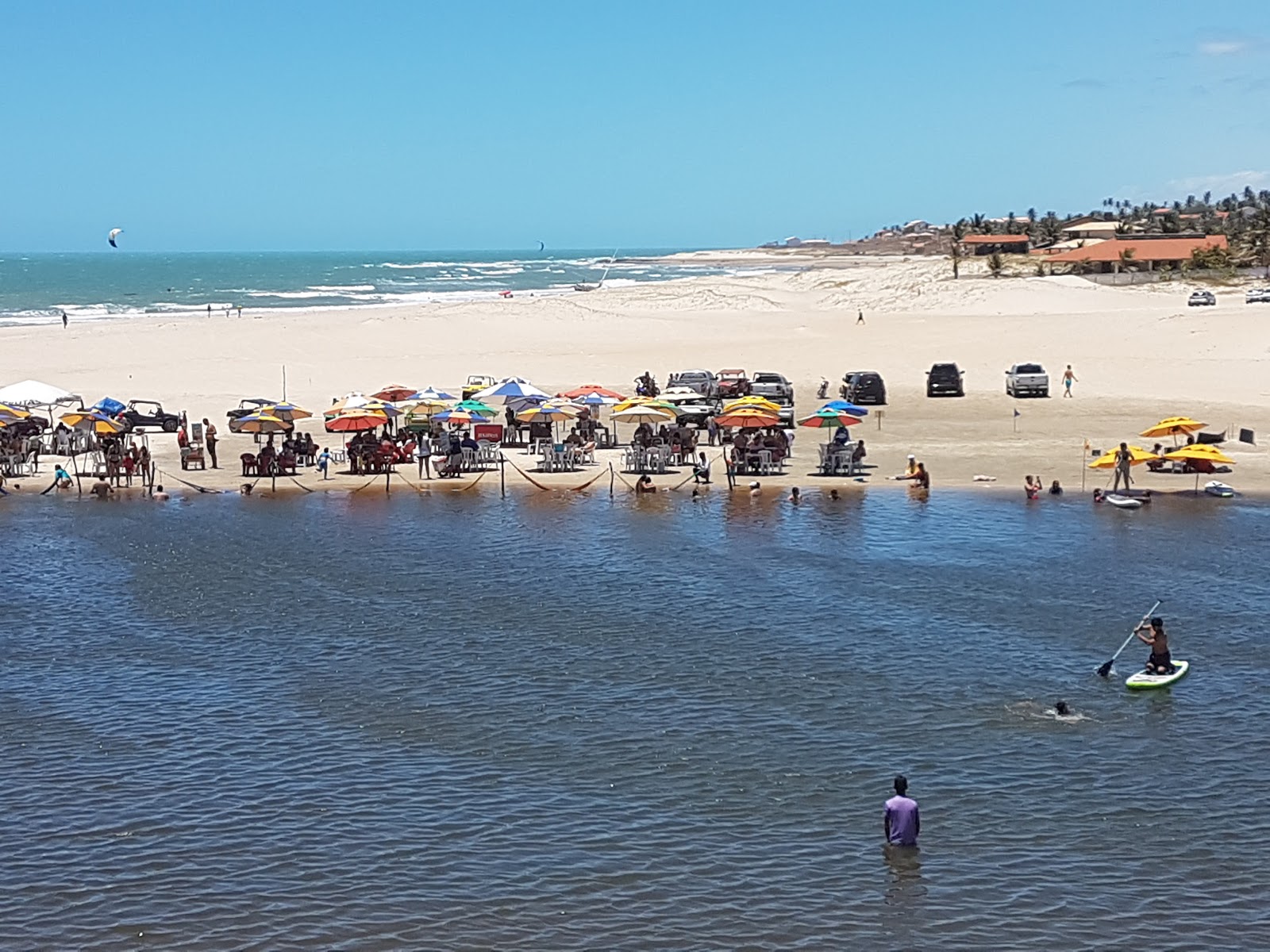 Fotografie cu Praia do Uruau și așezarea
