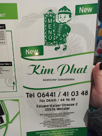 Kim Phat à Wetzlar menu