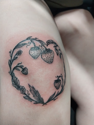 Explore empress tattoo ideas, creative tattoo ideas in Peckville, available at The Chaotic Cauldron Tattoos and More