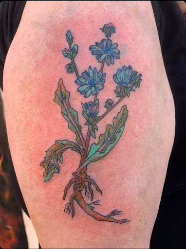 Explore saint tattoo ideas, creative tattoo ideas in Albuquerque, available at Route 66 Fine Line Tattoo