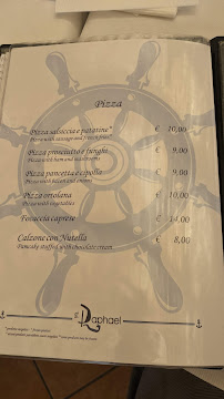 Ristorante St. Raphael à Massa Lubrense carte