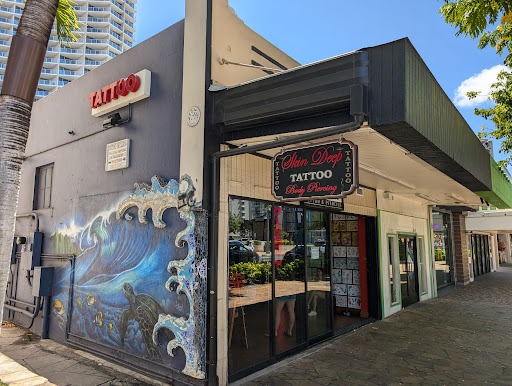 Explore 80's tattoo ideas, creative tattoo ideas in Honolulu, available at Honolulu Piercing Company at Skin Deep Tattoo Waikiki